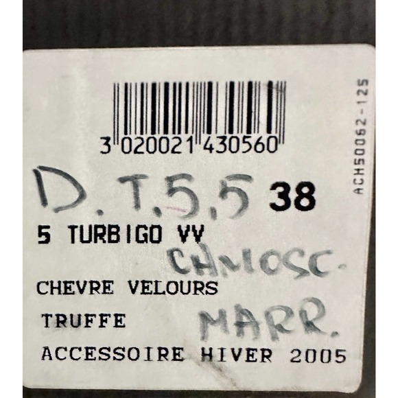 Accessoire Diffusion Paris Heels Brown Suede New In Box 2005 38/8 Stiletto - Picture 9 of 11